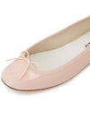 Women's Cendrillon Leather Ballerinas Flat Glossy Pink - REPETTO - BALAAN 8