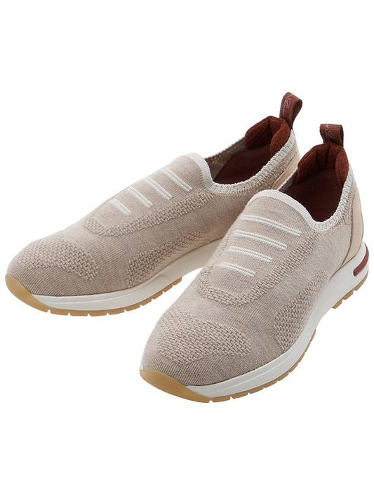 360 LP Flexy Low Top Sneakers Beige Melange - LORO PIANA - BALAAN 2