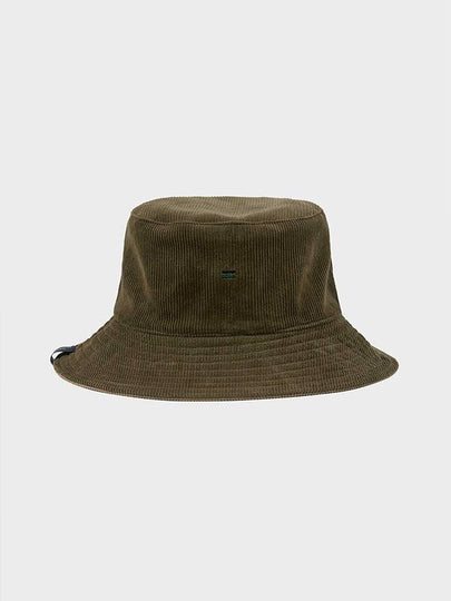 Corduroy Reversible Bucket Hat Beige Khaki - FFEFF STUDIO - BALAAN 2