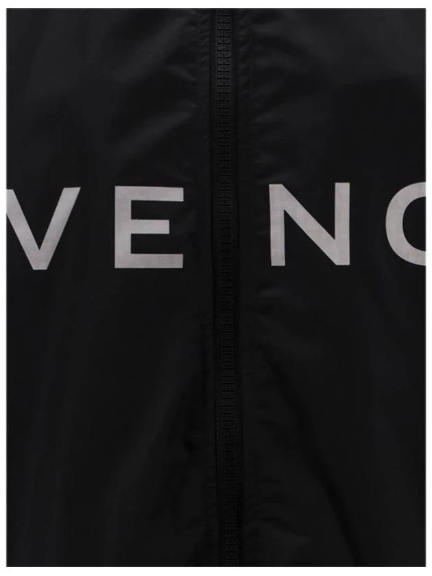 Maxi Logo Windbreaker Black - GIVENCHY - BALAAN 4