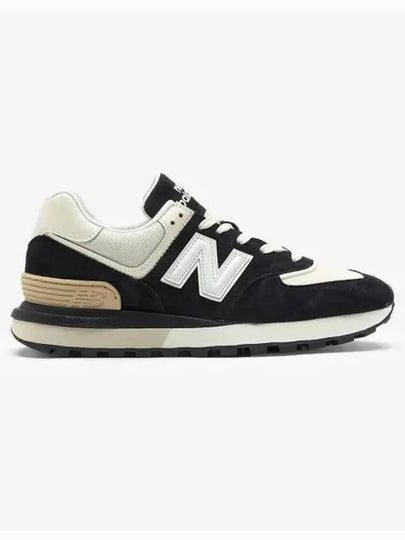 574 Legacy Low Top Sneakers Black Angora - NEW BALANCE - BALAAN 2