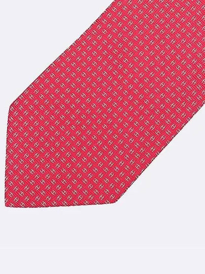 Red color tie fashion accessories - HERMES - BALAAN 2