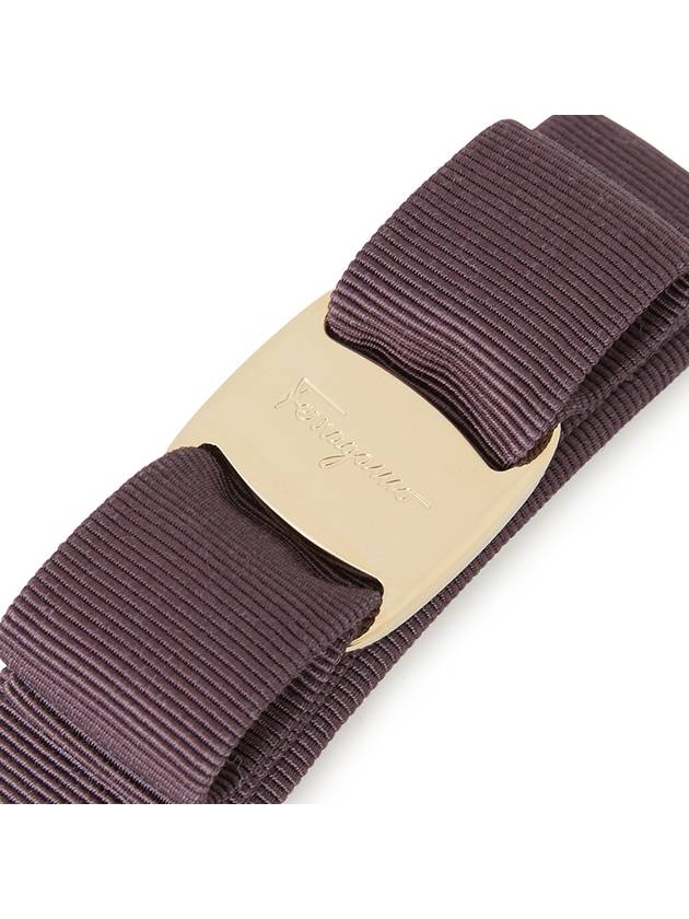 Vara Bow Hair Clip Purple - SALVATORE FERRAGAMO - BALAAN 5