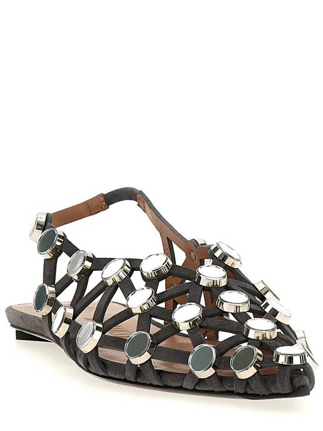 The Attico 'Grid' Slingback - THE ATTICO - BALAAN 2