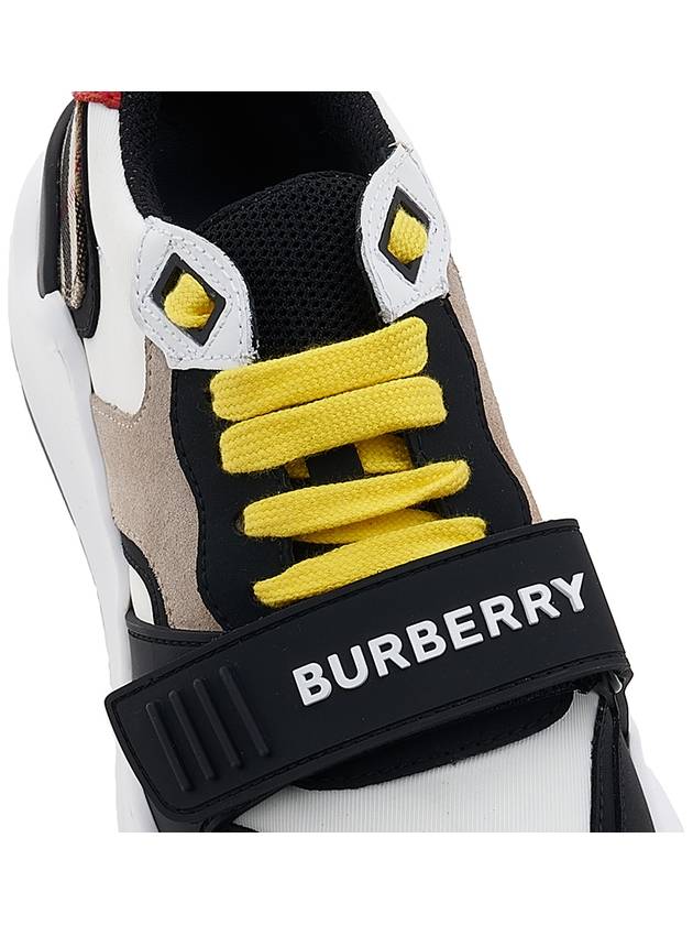 Ramsey Vintage Check Low-top Sneakers Black - BURBERRY - BALAAN 9