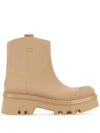 Women's Raina Rain Boots Beige Rose - CHLOE - BALAAN 1