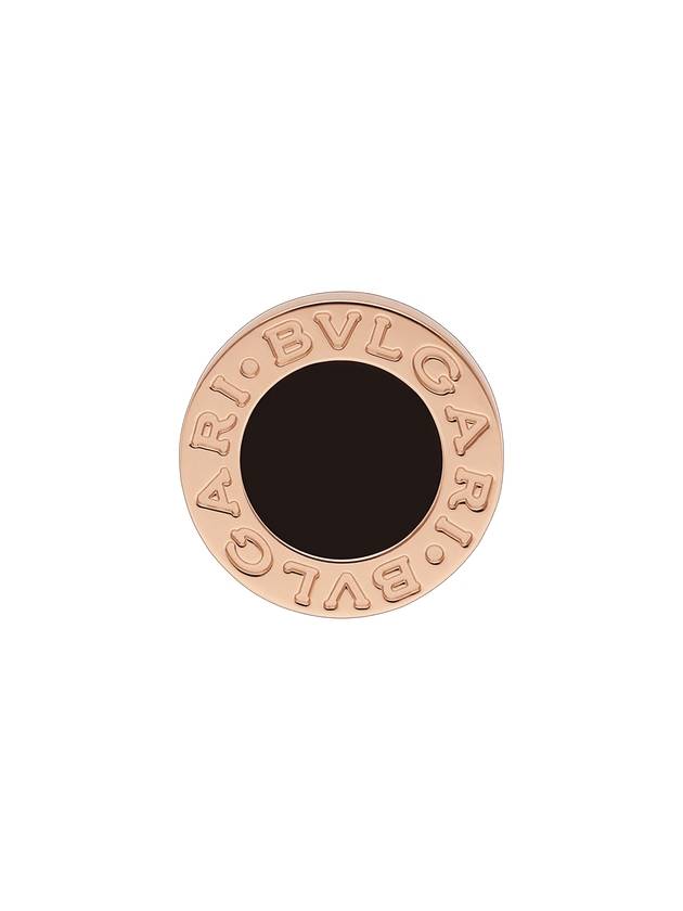 Single Earring Black Rose Gold - BVLGARI - BALAAN 3