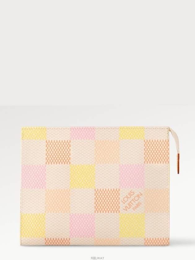 Toilet Canvas Pouch Bag Peach - LOUIS VUITTON - BALAAN 2