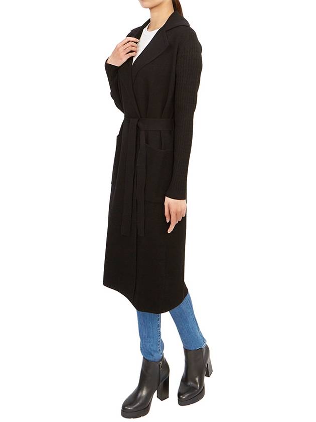 Getti Long Cardigan Black - MAX MARA - BALAAN 7