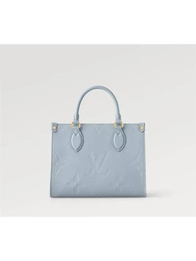 OnTheGo PM Tote Bag Blue - LOUIS VUITTON - BALAAN 7