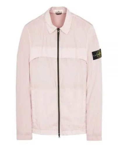 Garment Dyed Crinkle Reps R-NY Jacket Pink - STONE ISLAND - BALAAN 2