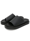 Height 4cm Cushion Slippers Black - SUPENER - BALAAN 4