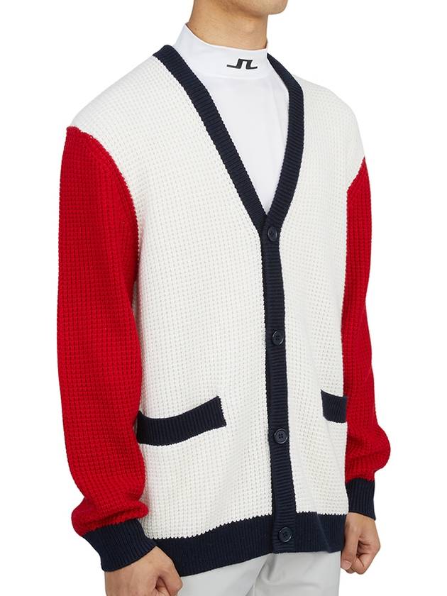 Golfwear Men's Cardigan AMKW07001 G131 - J.LINDEBERG - BALAAN 4