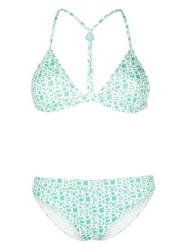 Logo Print Bikini Set I10938N0000489A0Y - MONCLER - BALAAN 1