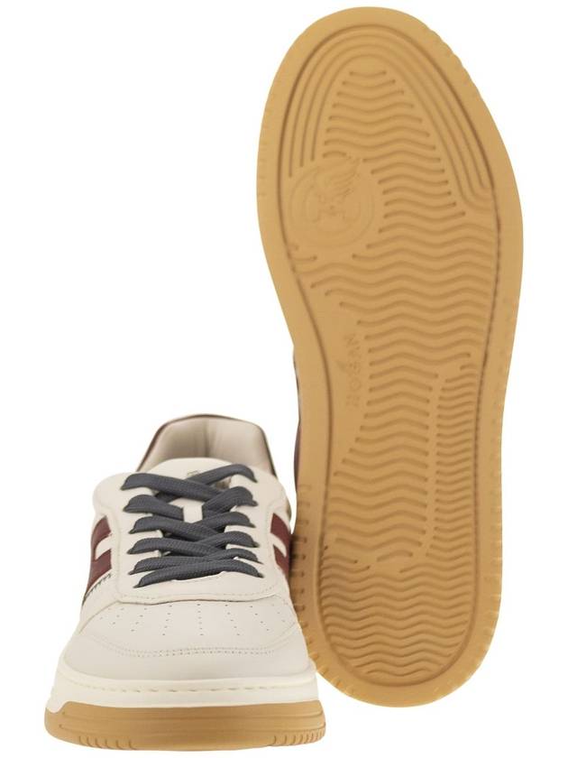 H630 - Leather lace-up trainers - HOGAN - BALAAN 5