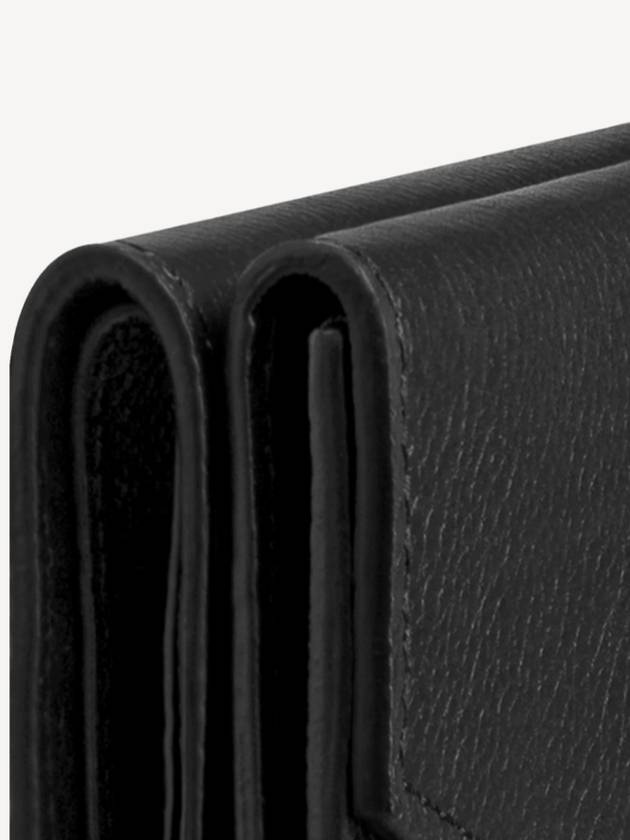 Lock Mini Half Wallet Noir - LOUIS VUITTON - BALAAN 7