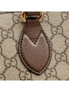 GG Supreme Canvas Brown Leather Medium Shopper 2WAY 778958 - GUCCI - BALAAN 7