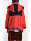 Swing Shearling Parka Jacket Red - BALENCIAGA - BALAAN 5