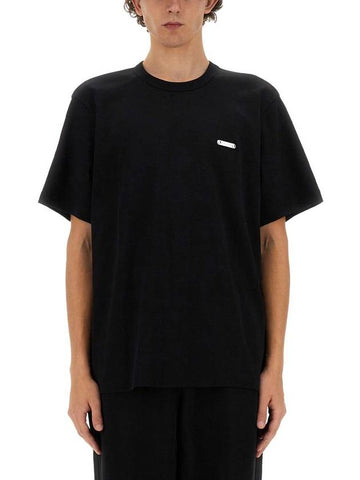 Helmut Lang Metal Logo T-Shirt - HELMUT LANG - BALAAN 1