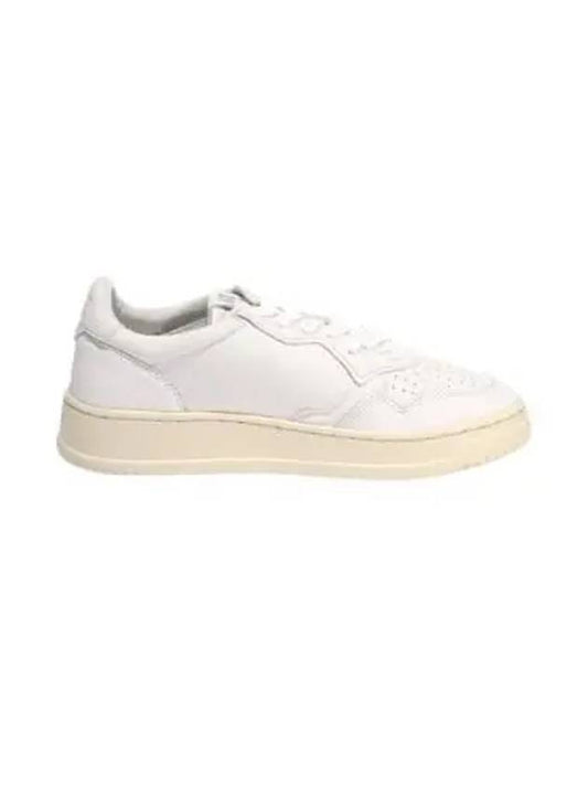 Medalist Goatskin Low Top Sneakers White - AUTRY - BALAAN 2