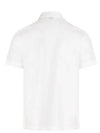 Monogram Motif Polo Shirt White - BURBERRY - BALAAN 7