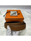 H Buckle Reversible Belt 32mm Black Gold - HERMES - BALAAN 3