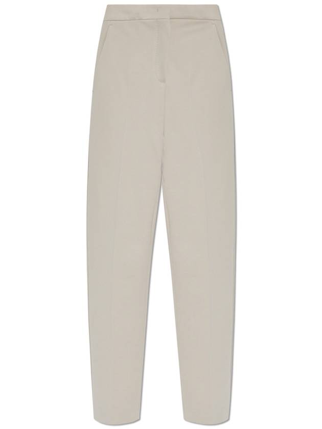 Max Mara Creased Trousers Pegno, Women's, Grey - MAX MARA - BALAAN 1