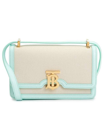 Women's Mini TB Logo Cross Bag Mint - BURBERRY - BALAAN 1