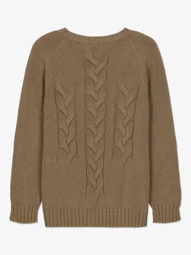 Harald Knit Top Camel - S MAX MARA - BALAAN 1