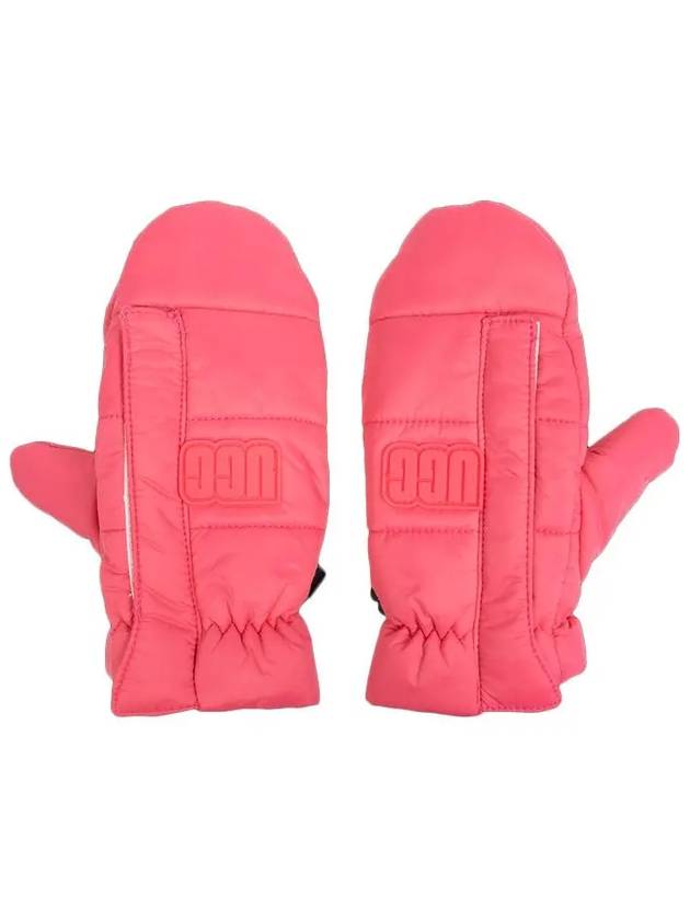 Kids Maxi Logo Gloves Cosmo Pink 100038 CMPK - UGG - BALAAN 4