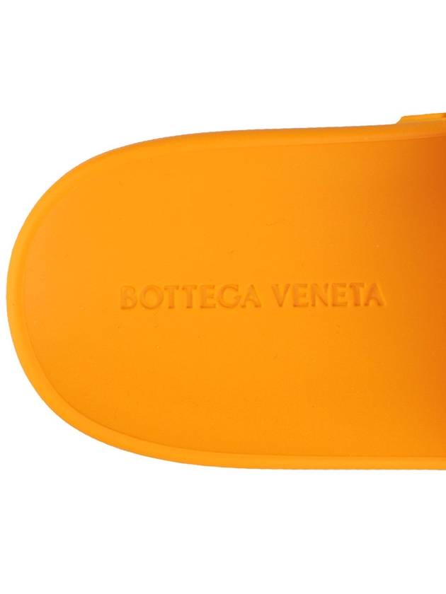 Intrecciato Rubber Slippers Orange - BOTTEGA VENETA - BALAAN 9