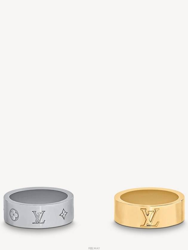 LV Instinct 2 Piece Set Medium Ring - LOUIS VUITTON - BALAAN 2