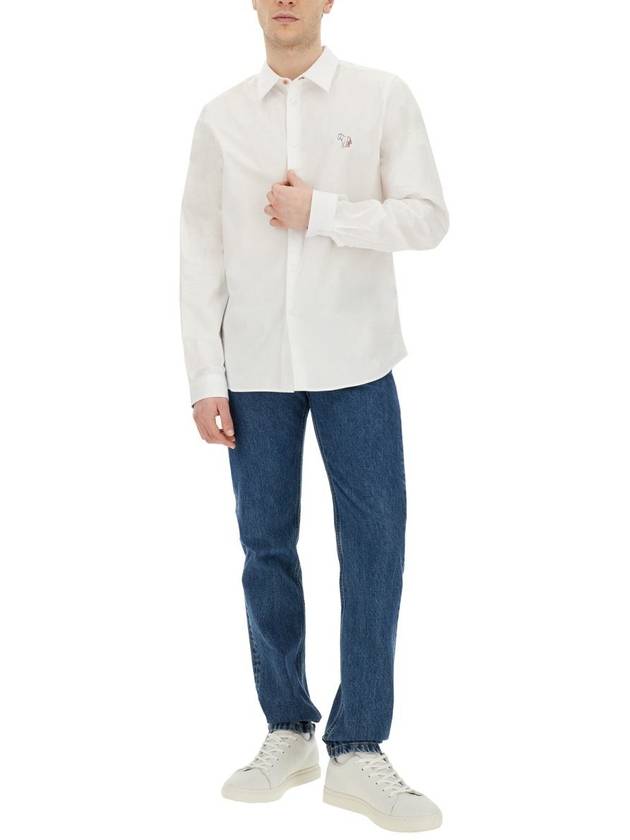 PS by Long Sleeve Shirt M2R 610PZ M21874 01 WHITE - PAUL SMITH - BALAAN 3