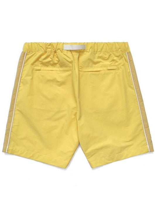 Bermuda Collection Solid Shorts Pants YELLOW - MALBON GOLF - BALAAN 2