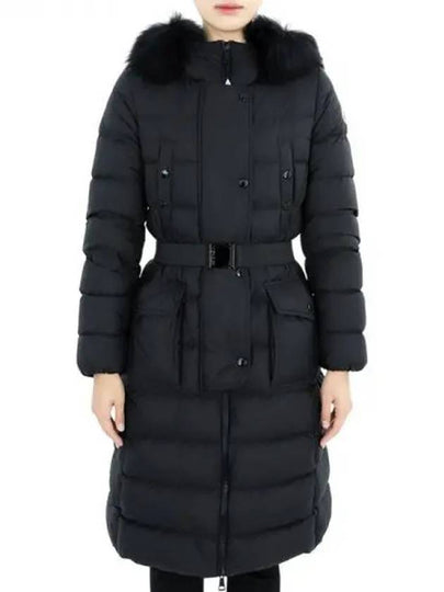 Women's Khloe Long Down Padding Black - MONCLER - BALAAN 2