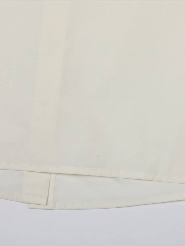 Cotton Crop Sleeveless Shirt Off White - CALLAITE - BALAAN 7