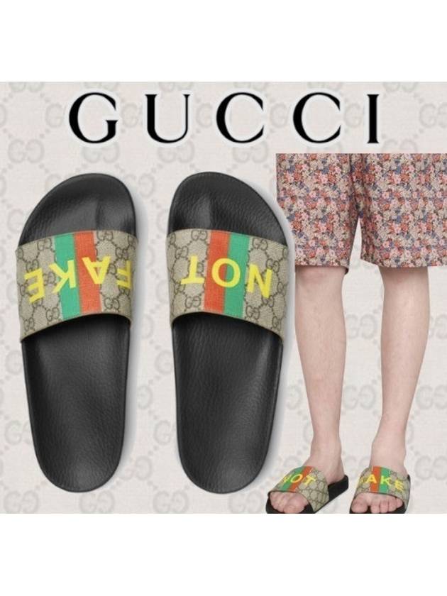 fake slippers - GUCCI - BALAAN 8