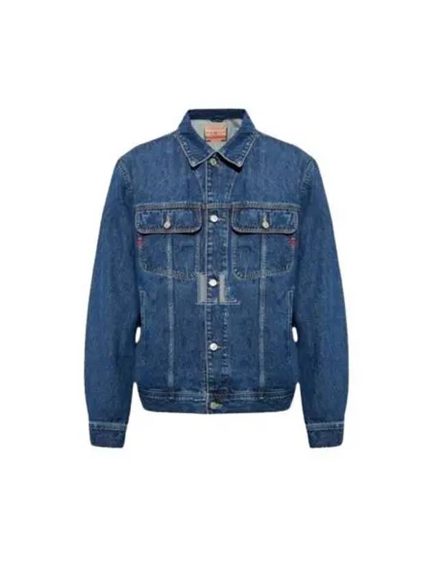 Men's D Barcy Denim Jacket Blue - DIESEL - BALAAN 2