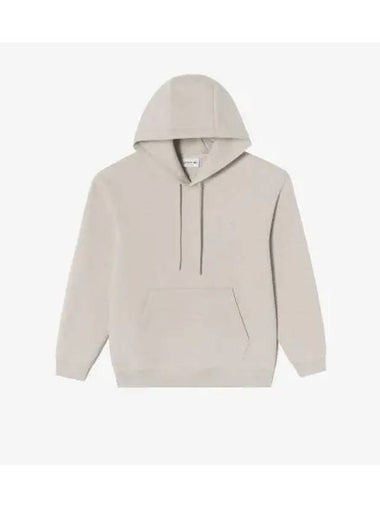 Men s cushioned hooded t shirt beige - LACOSTE - BALAAN 1