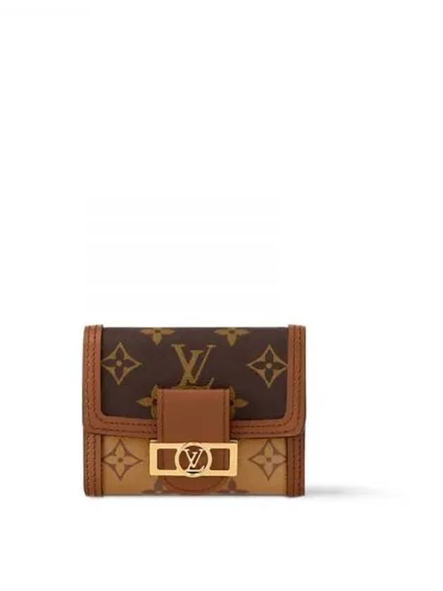 Monogram Dauphine Compact Half Wallet Brown - LOUIS VUITTON - BALAAN 2