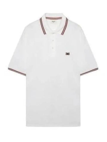 M5BA760F 7S372 60367505021 F0106240246 B chain logo embroidered short sleeve polo tee 1232571 - BALLY - BALAAN 1