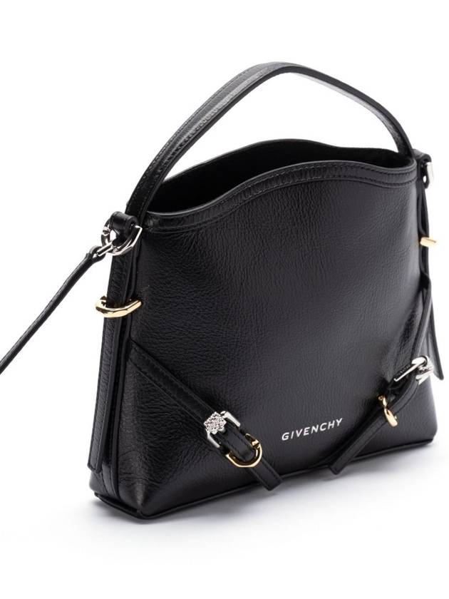 Nano Boisille Leather Cross Bag Black - GIVENCHY - BALAAN 4