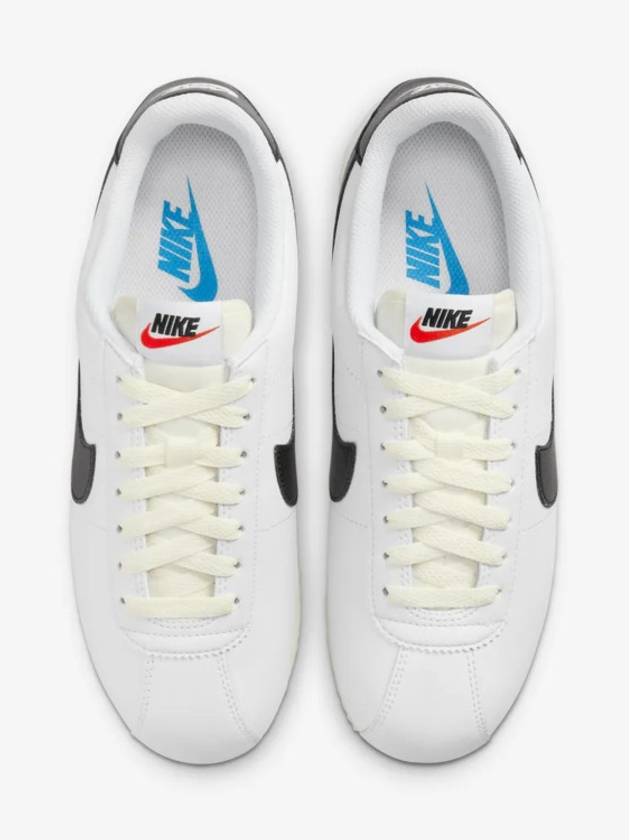 Cortez Low Top Sneakers White Black - NIKE - BALAAN 5