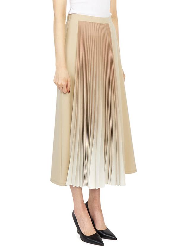 Kabul Pleated Skirt Beige - MAX MARA - BALAAN 6