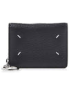 4 Stitch Keyring Card Wallet Black - MAISON MARGIELA - BALAAN 2