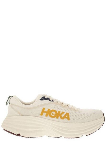 Bondi 8 Low Top Sneakers Oat Milk Alabaster - HOKA ONE ONE - BALAAN 2