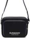 Logo Print Nylon Crossbody Bag Black - BURBERRY - BALAAN 2