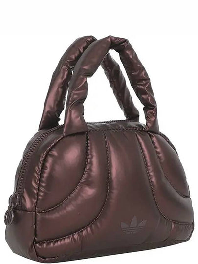 Trefoil Logo Padded Tote Bag Burgundy - ADIDAS - BALAAN 2