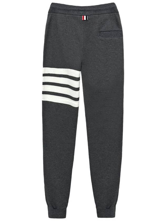 Signature 4 Bar Stripe Track Pants Dark Grey - THOM BROWNE - BALAAN 3