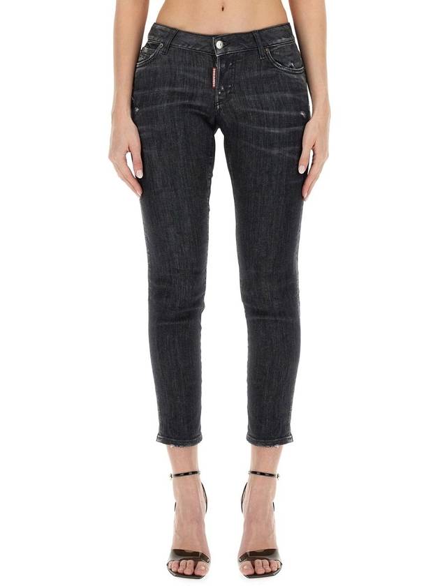 Clean Wash Jennifer Jeans Black - DSQUARED2 - BALAAN 6